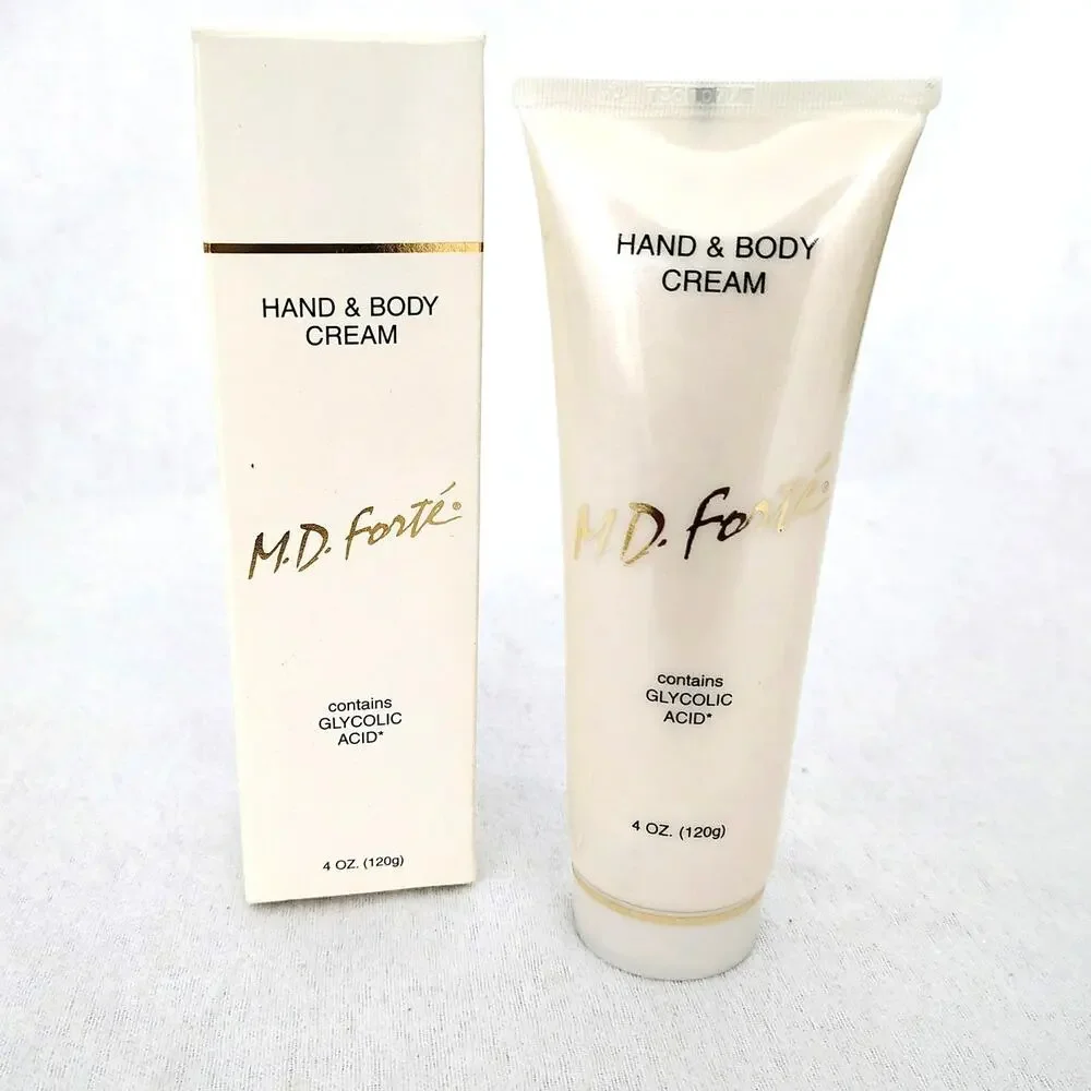 MD Forte Hand & Body Cream Glycolic Acid 4 oz. NEW Old Stock Discontinued